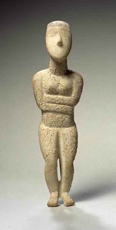 Figura cicládica, Early Spedos, c.2700 a.C. de Greek